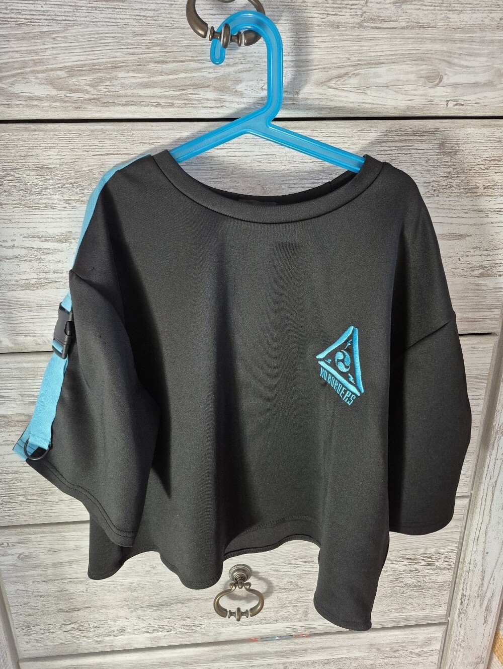 ACDC Rag Cropped Techwear Shirt